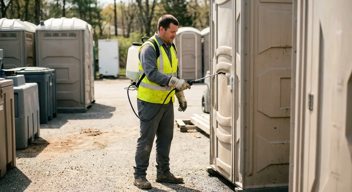 Sanitation safety protocols and portable restroom rental in Tulsa, OK