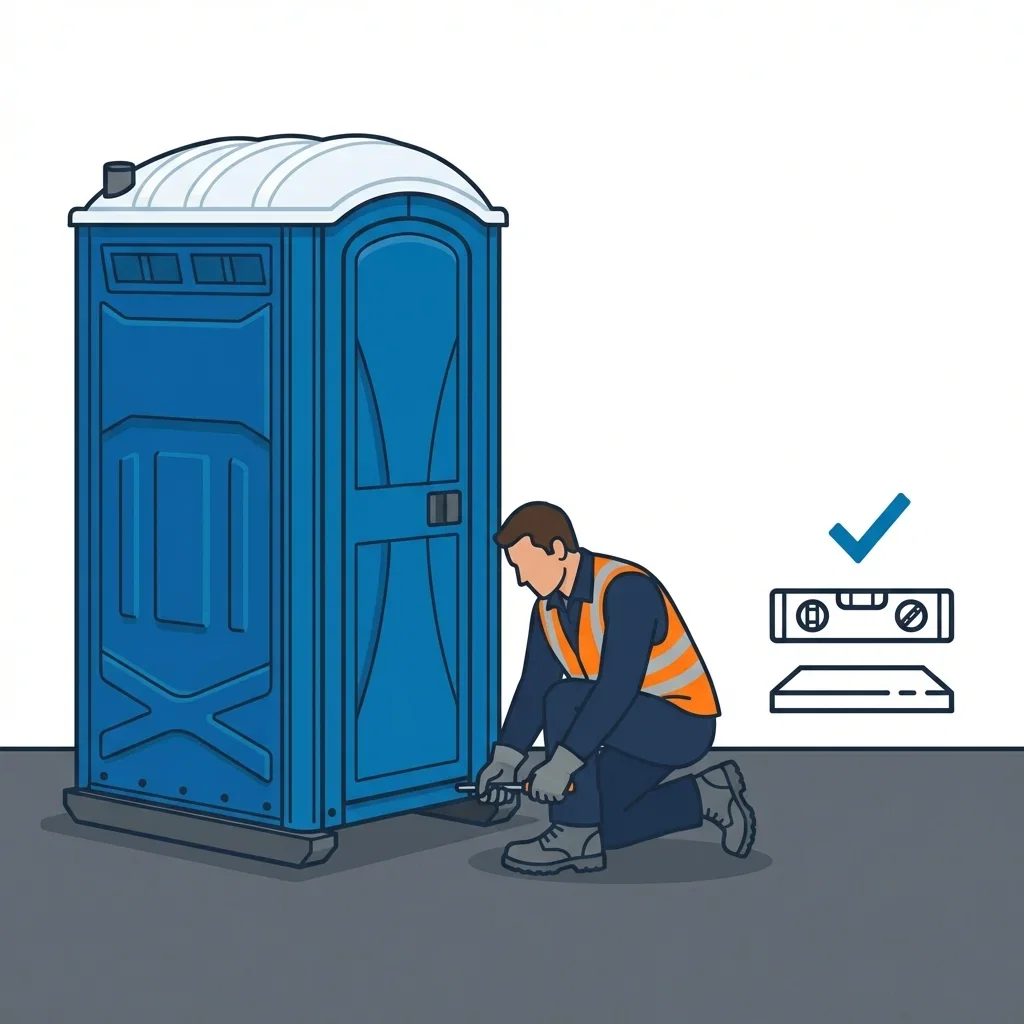 Infographic detailing flat floor entry safety indicators and symptoms in Tulsa, OK